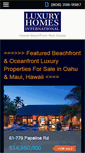 Mobile Screenshot of hawaiibeachfronthomes.com